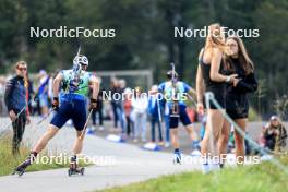 21.09.2024, Premanon, France (FRA): Emilien Jacquelin (FRA) - Biathlon Samse Summer Tour, sprint, Premanon (FRA). www.nordicfocus.com. © Manzoni/NordicFocus. Every downloaded picture is fee-liable.