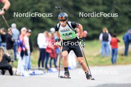 21.09.2024, Premanon, France (FRA): Lionel Jouannaud (FRA) - Biathlon Samse Summer Tour, sprint, Premanon (FRA). www.nordicfocus.com. © Manzoni/NordicFocus. Every downloaded picture is fee-liable.