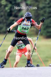 21.09.2024, Premanon, France (FRA): Guillaume Poirot (FRA) - Biathlon Samse Summer Tour, sprint, Premanon (FRA). www.nordicfocus.com. © Manzoni/NordicFocus. Every downloaded picture is fee-liable.