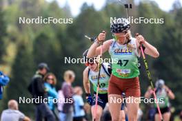 21.09.2024, Premanon, France (FRA): Elisa Gasparin (SUI) - Biathlon Samse Summer Tour, sprint, Premanon (FRA). www.nordicfocus.com. © Manzoni/NordicFocus. Every downloaded picture is fee-liable.