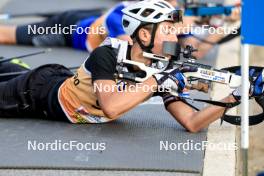 21.09.2024, Premanon, France (FRA): Jules Lafoux (FRA) - Biathlon Samse Summer Tour, sprint, Premanon (FRA). www.nordicfocus.com. © Manzoni/NordicFocus. Every downloaded picture is fee-liable.