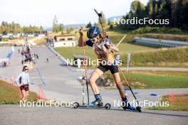 21.09.2024, Premanon, France (FRA): Rose Dusserre (FRA) - Biathlon Samse Summer Tour, sprint, Premanon (FRA). www.nordicfocus.com. © Manzoni/NordicFocus. Every downloaded picture is fee-liable.