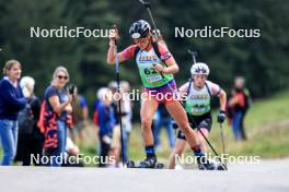 21.09.2024, Premanon, France (FRA): Nora Fumey (FRA) - Biathlon Samse Summer Tour, sprint, Premanon (FRA). www.nordicfocus.com. © Manzoni/NordicFocus. Every downloaded picture is fee-liable.