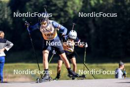 21.09.2024, Premanon, France (FRA): Bjorn Manceau-Baron (FRA) - Biathlon Samse Summer Tour, sprint, Premanon (FRA). www.nordicfocus.com. © Manzoni/NordicFocus. Every downloaded picture is fee-liable.