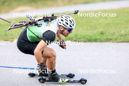 21.09.2024, Premanon, France (FRA): Joscha Burkhalter (SUI) - Biathlon Samse Summer Tour, sprint, Premanon (FRA). www.nordicfocus.com. © Manzoni/NordicFocus. Every downloaded picture is fee-liable.