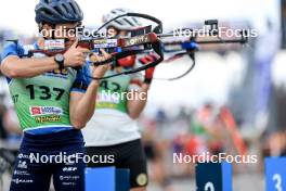 21.09.2024, Premanon, France (FRA): Remi Broutier (FRA) - Biathlon Samse Summer Tour, sprint, Premanon (FRA). www.nordicfocus.com. © Manzoni/NordicFocus. Every downloaded picture is fee-liable.