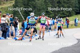 21.09.2024, Premanon, France (FRA): Emilien Jacquelin (FRA) - Biathlon Samse Summer Tour, sprint, Premanon (FRA). www.nordicfocus.com. © Manzoni/NordicFocus. Every downloaded picture is fee-liable.