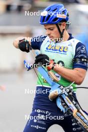 21.09.2024, Premanon, France (FRA): Oscar Lombardot (FRA) - Biathlon Samse Summer Tour, sprint, Premanon (FRA). www.nordicfocus.com. © Manzoni/NordicFocus. Every downloaded picture is fee-liable.