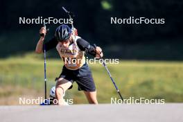 21.09.2024, Premanon, France (FRA): Mael Bois (FRA) - Biathlon Samse Summer Tour, sprint, Premanon (FRA). www.nordicfocus.com. © Manzoni/NordicFocus. Every downloaded picture is fee-liable.