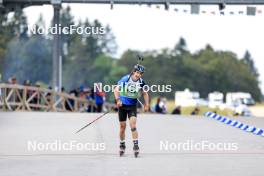 21.09.2024, Premanon, France (FRA): Jonin Wyss (SUI) - Biathlon Samse Summer Tour, sprint, Premanon (FRA). www.nordicfocus.com. © Manzoni/NordicFocus. Every downloaded picture is fee-liable.