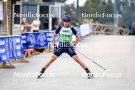 21.09.2024, Premanon, France (FRA): Quentin Fillon Maillet (FRA) - Biathlon Samse Summer Tour, sprint, Premanon (FRA). www.nordicfocus.com. © Manzoni/NordicFocus. Every downloaded picture is fee-liable.