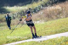 21.09.2024, Premanon, France (FRA): Fynn Langer (BEL) - Biathlon Samse Summer Tour, sprint, Premanon (FRA). www.nordicfocus.com. © Manzoni/NordicFocus. Every downloaded picture is fee-liable.