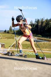 21.09.2024, Premanon, France (FRA): Lena Marchandise (FRA) - Biathlon Samse Summer Tour, sprint, Premanon (FRA). www.nordicfocus.com. © Manzoni/NordicFocus. Every downloaded picture is fee-liable.