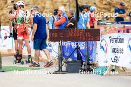 21.09.2024, Premanon, France (FRA): Emilien Jacquelin (FRA) - Biathlon Samse Summer Tour, sprint, Premanon (FRA). www.nordicfocus.com. © Manzoni/NordicFocus. Every downloaded picture is fee-liable.