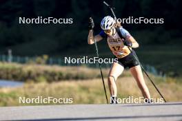 21.09.2024, Premanon, France (FRA): Louise Chollat (FRA) - Biathlon Samse Summer Tour, sprint, Premanon (FRA). www.nordicfocus.com. © Manzoni/NordicFocus. Every downloaded picture is fee-liable.