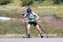 21.09.2024, Premanon, France (FRA): Chloe Orvain (FRA) - Biathlon Samse Summer Tour, sprint, Premanon (FRA). www.nordicfocus.com. © Manzoni/NordicFocus. Every downloaded picture is fee-liable.