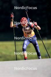 21.09.2024, Premanon, France (FRA): Matthieu Vivas Cassignol (FRA) - Biathlon Samse Summer Tour, sprint, Premanon (FRA). www.nordicfocus.com. © Manzoni/NordicFocus. Every downloaded picture is fee-liable.