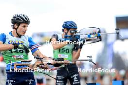 21.09.2024, Premanon, France (FRA): Damien Levet (FRA) - Biathlon Samse Summer Tour, sprint, Premanon (FRA). www.nordicfocus.com. © Manzoni/NordicFocus. Every downloaded picture is fee-liable.