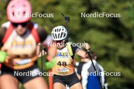 21.09.2024, Premanon, France (FRA): Elia Courtieu (FRA) - Biathlon Samse Summer Tour, sprint, Premanon (FRA). www.nordicfocus.com. © Manzoni/NordicFocus. Every downloaded picture is fee-liable.