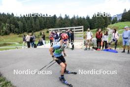 21.09.2024, Premanon, France (FRA): Romain Paviet Salomon (FRA) - Biathlon Samse Summer Tour, sprint, Premanon (FRA). www.nordicfocus.com. © Manzoni/NordicFocus. Every downloaded picture is fee-liable.