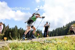 21.09.2024, Premanon, France (FRA): Lisa Siberchicot (FRA) - Biathlon Samse Summer Tour, sprint, Premanon (FRA). www.nordicfocus.com. © Manzoni/NordicFocus. Every downloaded picture is fee-liable.