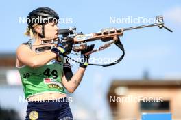 21.09.2024, Premanon, France (FRA): Sophie Chauveau (FRA) - Biathlon Samse Summer Tour, sprint, Premanon (FRA). www.nordicfocus.com. © Manzoni/NordicFocus. Every downloaded picture is fee-liable.