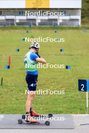 21.09.2024, Premanon, France (FRA): Emilien Jacquelin (FRA) - Biathlon Samse Summer Tour, sprint, Premanon (FRA). www.nordicfocus.com. © Manzoni/NordicFocus. Every downloaded picture is fee-liable.