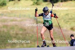 21.09.2024, Premanon, France (FRA): Lea Gross (BEL) - Biathlon Samse Summer Tour, sprint, Premanon (FRA). www.nordicfocus.com. © Manzoni/NordicFocus. Every downloaded picture is fee-liable.