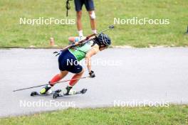 21.09.2024, Premanon, France (FRA): Camille Bened (FRA) - Biathlon Samse Summer Tour, sprint, Premanon (FRA). www.nordicfocus.com. © Manzoni/NordicFocus. Every downloaded picture is fee-liable.