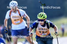 21.09.2024, Premanon, France (FRA): Thibaud Simeon (FRA) - Biathlon Samse Summer Tour, sprint, Premanon (FRA). www.nordicfocus.com. © Manzoni/NordicFocus. Every downloaded picture is fee-liable.