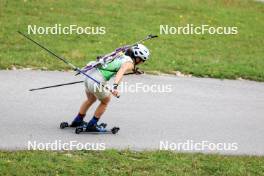 21.09.2024, Premanon, France (FRA): Celia Henaff (FRA) - Biathlon Samse Summer Tour, sprint, Premanon (FRA). www.nordicfocus.com. © Manzoni/NordicFocus. Every downloaded picture is fee-liable.