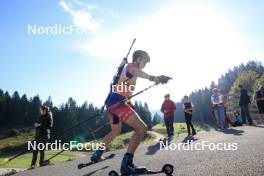 21.09.2024, Premanon, France (FRA): Antoine David (FRA) - Biathlon Samse Summer Tour, sprint, Premanon (FRA). www.nordicfocus.com. © Manzoni/NordicFocus. Every downloaded picture is fee-liable.