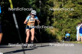 21.09.2024, Premanon, France (FRA): Wendy Belieres (FRA) - Biathlon Samse Summer Tour, sprint, Premanon (FRA). www.nordicfocus.com. © Manzoni/NordicFocus. Every downloaded picture is fee-liable.