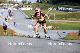 21.09.2024, Premanon, France (FRA): Lana Moreira (FRA) - Biathlon Samse Summer Tour, sprint, Premanon (FRA). www.nordicfocus.com. © Manzoni/NordicFocus. Every downloaded picture is fee-liable.