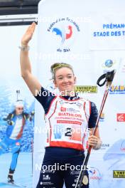 21.09.2024, Premanon, France (FRA): Lou Jeanmonnot (FRA) - Biathlon Samse Summer Tour, sprint, Premanon (FRA). www.nordicfocus.com. © Manzoni/NordicFocus. Every downloaded picture is fee-liable.