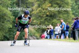 21.09.2024, Premanon, France (FRA): Antonin Guigonnat (FRA) - Biathlon Samse Summer Tour, sprint, Premanon (FRA). www.nordicfocus.com. © Manzoni/NordicFocus. Every downloaded picture is fee-liable.