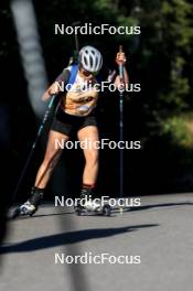 21.09.2024, Premanon, France (FRA): Emmy Lagnier (FRA) - Biathlon Samse Summer Tour, sprint, Premanon (FRA). www.nordicfocus.com. © Manzoni/NordicFocus. Every downloaded picture is fee-liable.