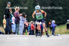 21.09.2024, Premanon, France (FRA): Anaelle Bondoux (FRA) - Biathlon Samse Summer Tour, sprint, Premanon (FRA). www.nordicfocus.com. © Manzoni/NordicFocus. Every downloaded picture is fee-liable.