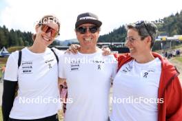 21.09.2024, Premanon, France (FRA): Andreas Kuppelwieser (ITA), coach Team Switzerland - Biathlon Samse Summer Tour, sprint, Premanon (FRA). www.nordicfocus.com. © Manzoni/NordicFocus. Every downloaded picture is fee-liable.