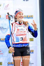 21.09.2024, Premanon, France (FRA): Lola Bugeaud (FRA) - Biathlon Samse Summer Tour, sprint, Premanon (FRA). www.nordicfocus.com. © Manzoni/NordicFocus. Every downloaded picture is fee-liable.