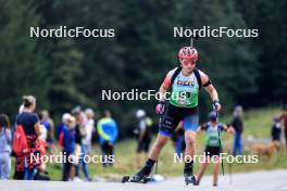 21.09.2024, Premanon, France (FRA): Jade Beaudon (FRA) - Biathlon Samse Summer Tour, sprint, Premanon (FRA). www.nordicfocus.com. © Manzoni/NordicFocus. Every downloaded picture is fee-liable.