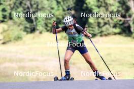 21.09.2024, Premanon, France (FRA): Pauline Machut (FRA) - Biathlon Samse Summer Tour, sprint, Premanon (FRA). www.nordicfocus.com. © Manzoni/NordicFocus. Every downloaded picture is fee-liable.