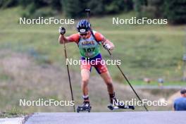 21.09.2024, Premanon, France (FRA): Victor Drezet (FRA) - Biathlon Samse Summer Tour, sprint, Premanon (FRA). www.nordicfocus.com. © Manzoni/NordicFocus. Every downloaded picture is fee-liable.