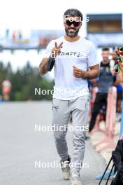 21.09.2024, Premanon, France (FRA): Simon Fourcade (FRA) - Biathlon Samse Summer Tour, sprint, Premanon (FRA). www.nordicfocus.com. © Manzoni/NordicFocus. Every downloaded picture is fee-liable.