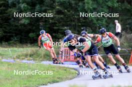 21.09.2024, Premanon, France (FRA): Antonin Guigonnat (FRA) - Biathlon Samse Summer Tour, sprint, Premanon (FRA). www.nordicfocus.com. © Manzoni/NordicFocus. Every downloaded picture is fee-liable.