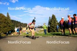 21.09.2024, Premanon, France (FRA): Axelle Vignon (FRA) - Biathlon Samse Summer Tour, sprint, Premanon (FRA). www.nordicfocus.com. © Manzoni/NordicFocus. Every downloaded picture is fee-liable.