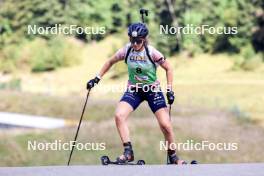 21.09.2024, Premanon, France (FRA): Chloe Chevalier (FRA) - Biathlon Samse Summer Tour, sprint, Premanon (FRA). www.nordicfocus.com. © Manzoni/NordicFocus. Every downloaded picture is fee-liable.