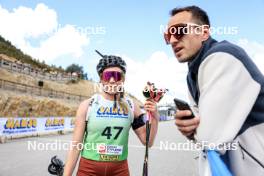 21.09.2024, Premanon, France (FRA): Elisa Gasparin (SUI) - Biathlon Samse Summer Tour, sprint, Premanon (FRA). www.nordicfocus.com. © Manzoni/NordicFocus. Every downloaded picture is fee-liable.