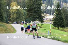 21.09.2024, Premanon, France (FRA): Sebastian Stalder (SUI) - Biathlon Samse Summer Tour, sprint, Premanon (FRA). www.nordicfocus.com. © Manzoni/NordicFocus. Every downloaded picture is fee-liable.