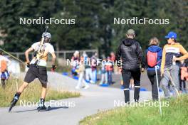 21.09.2024, Premanon, France (FRA): Malo Van Cauwenberghe (FRA) - Biathlon Samse Summer Tour, sprint, Premanon (FRA). www.nordicfocus.com. © Manzoni/NordicFocus. Every downloaded picture is fee-liable.